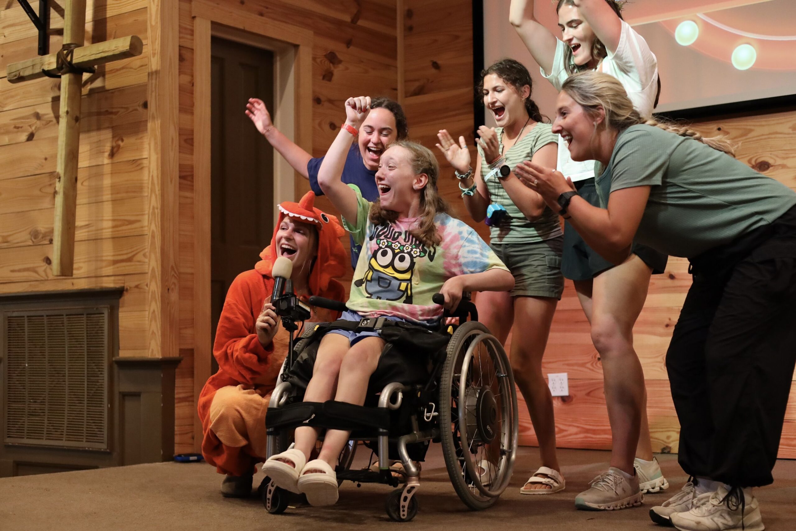 Camp Blessing Texas Talent Show Night Cheer