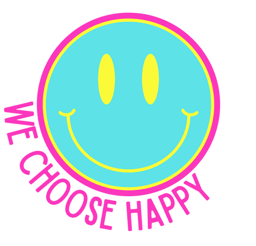 We Choose Happy Logo