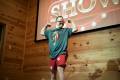 ***boy, camper, flexing, talent show, Summer, June 2, 2022
