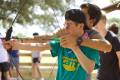 camper, archery, clutch, help, Summer, June 22, 2022