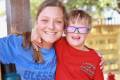 blue, oliver, archery, smiling, together, Summer, July 8, 2022