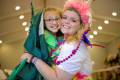 ***costume closet, female camper, female volunteer, costumes, hug, smiles, Summer, June 15, 2022